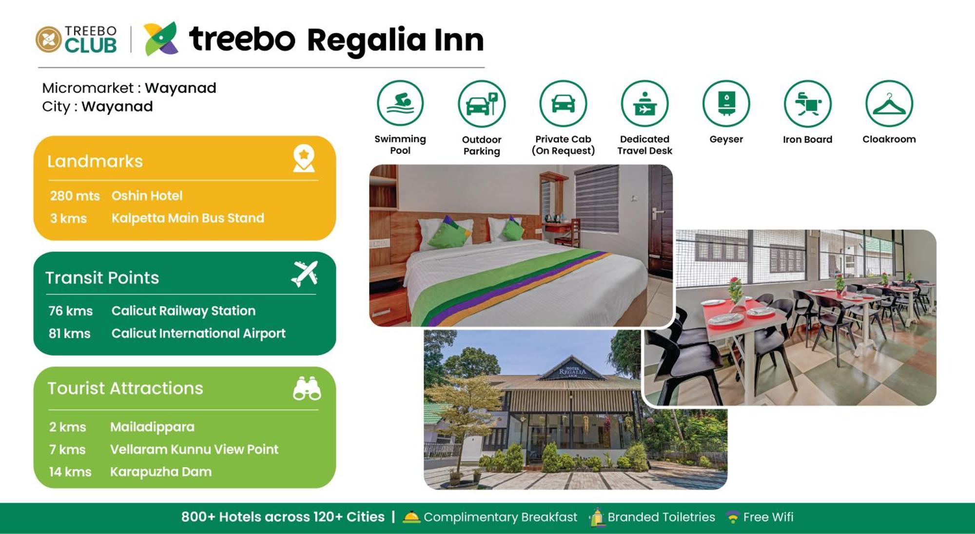 Treebo Regalia Inn Civil Station Kalpetta Exterior foto